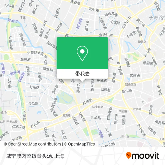 威宁咸肉菜饭骨头汤地图