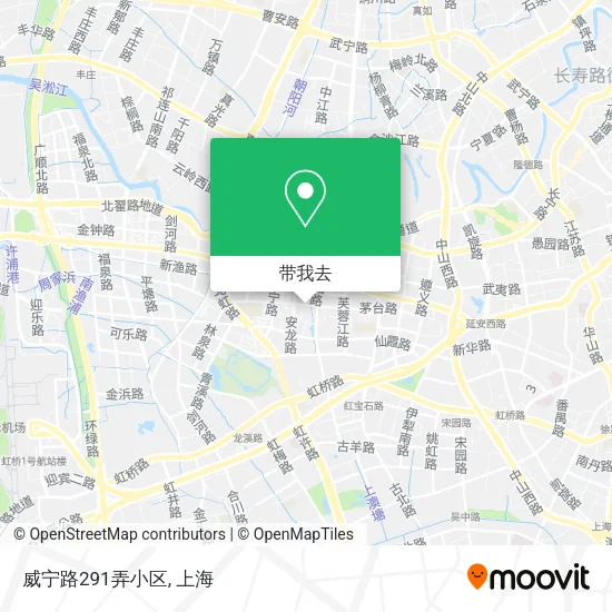 威宁路291弄小区地图