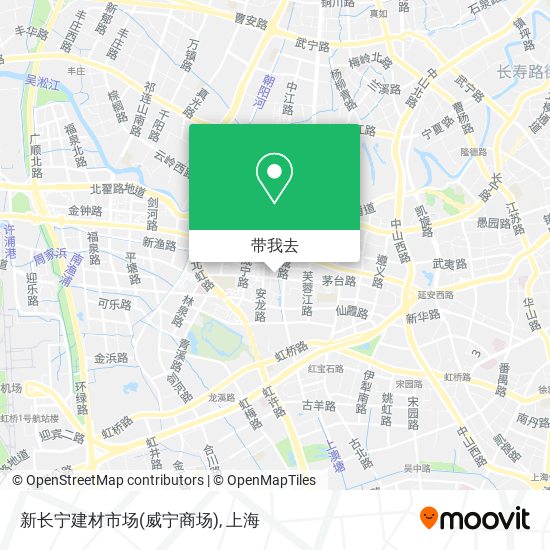 新长宁建材市场(威宁商场)地图