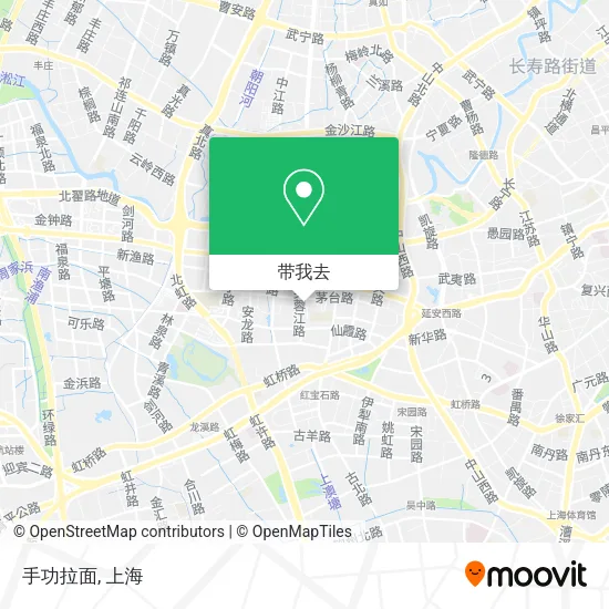 手功拉面地图