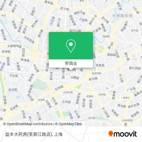 益丰大药房(芙蓉江路店)地图