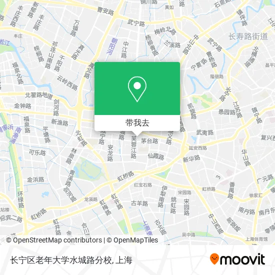 长宁区老年大学水城路分校地图