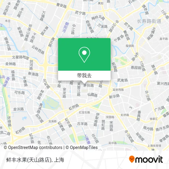 鲜丰水果(天山路店)地图
