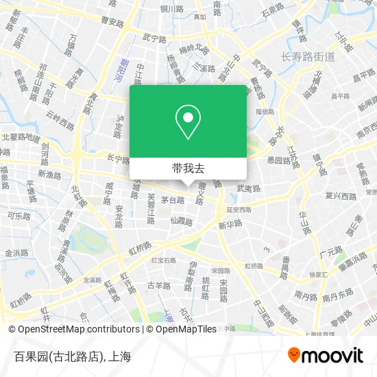 百果园(古北路店)地图