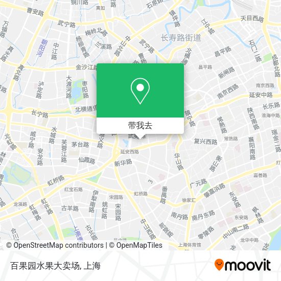 百果园水果大卖场地图