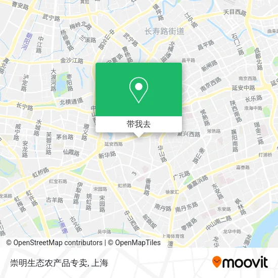 崇明生态农产品专卖地图