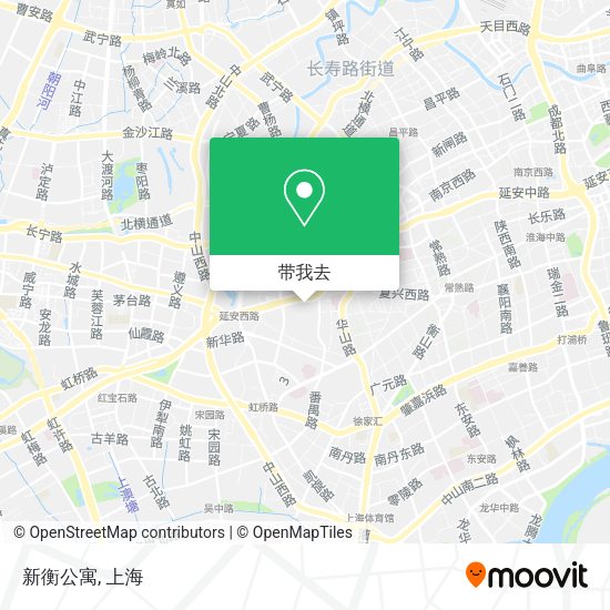 新衡公寓地图