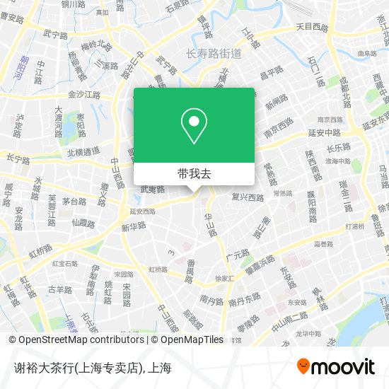 谢裕大茶行(上海专卖店)地图