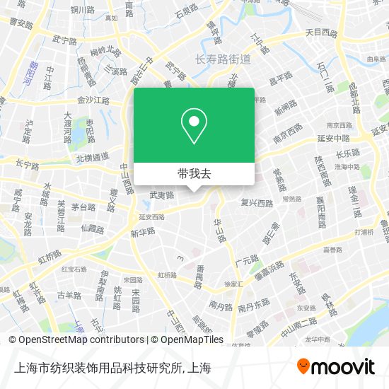 上海市纺织装饰用品科技研究所地图