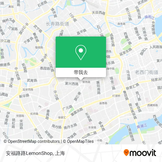 安福路路LemonShop地图