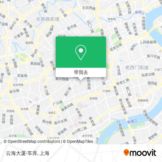 云海大厦-车库地图