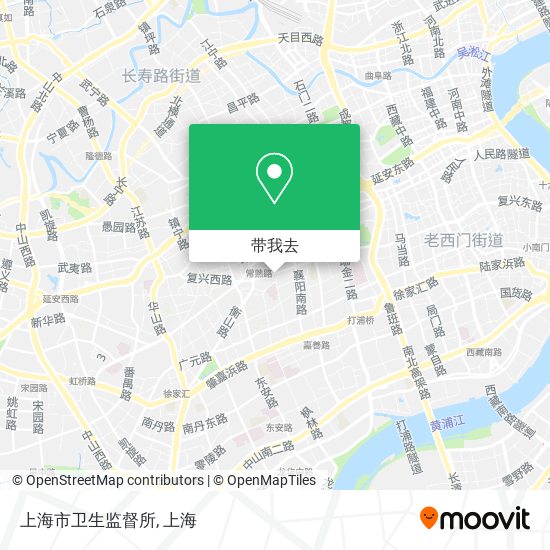 上海市卫生监督所地图