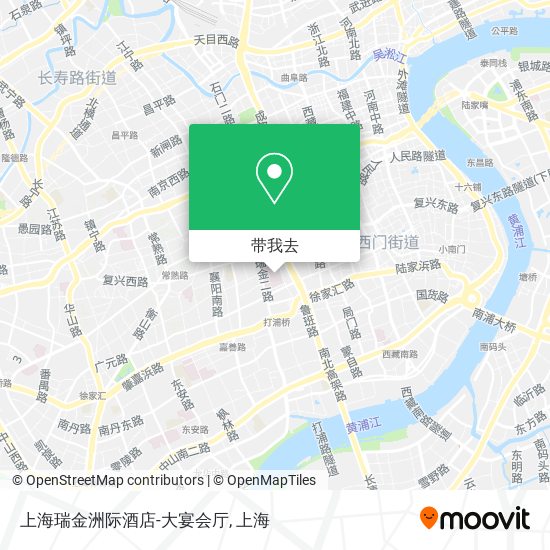 上海瑞金洲际酒店-大宴会厅地图