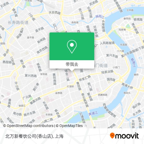 北万新餐饮公司(香山店)地图