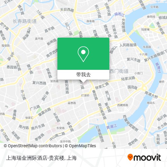 上海瑞金洲际酒店-贵宾楼地图