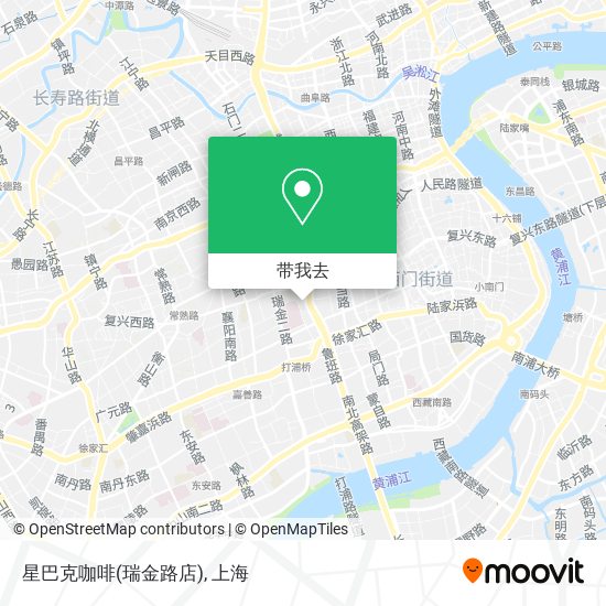 星巴克咖啡(瑞金路店)地图