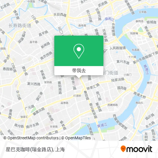 星巴克咖啡(瑞金路店)地图