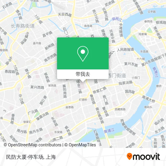 民防大厦-停车场地图