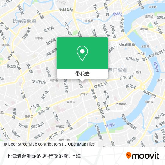 上海瑞金洲际酒店-行政酒廊地图