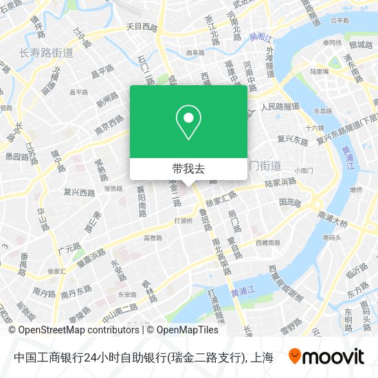 中国工商银行24小时自助银行(瑞金二路支行)地图