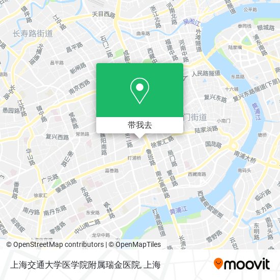 上海交通大学医学院附属瑞金医院地图