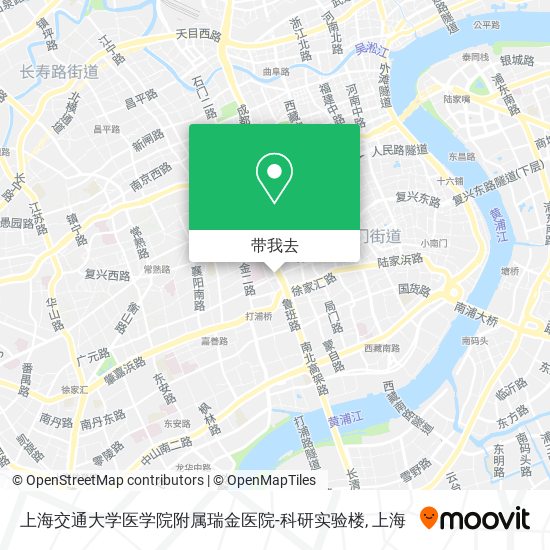 上海交通大学医学院附属瑞金医院-科研实验楼地图