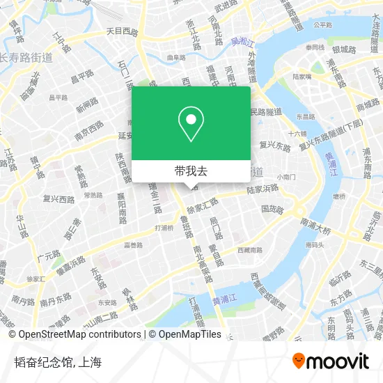 韬奋纪念馆地图