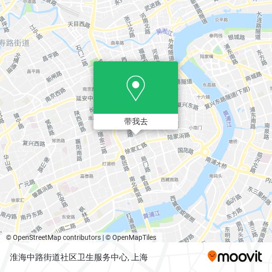 淮海中路街道社区卫生服务中心地图