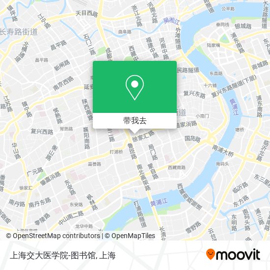 上海交大医学院-图书馆地图