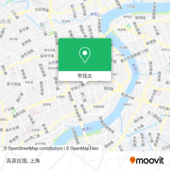 高原拉面地图