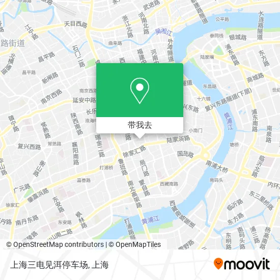 上海三电见洱停车场地图