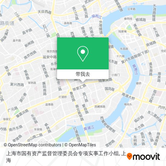 上海市国有资产监督管理委员会专项实事工作小组地图