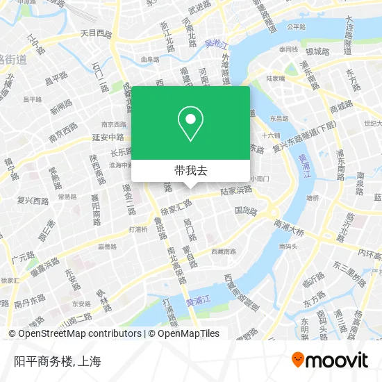 阳平商务楼地图