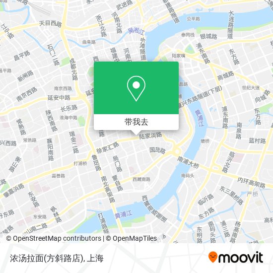 浓汤拉面(方斜路店)地图