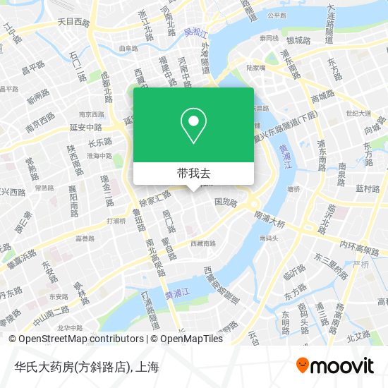 华氏大药房(方斜路店)地图