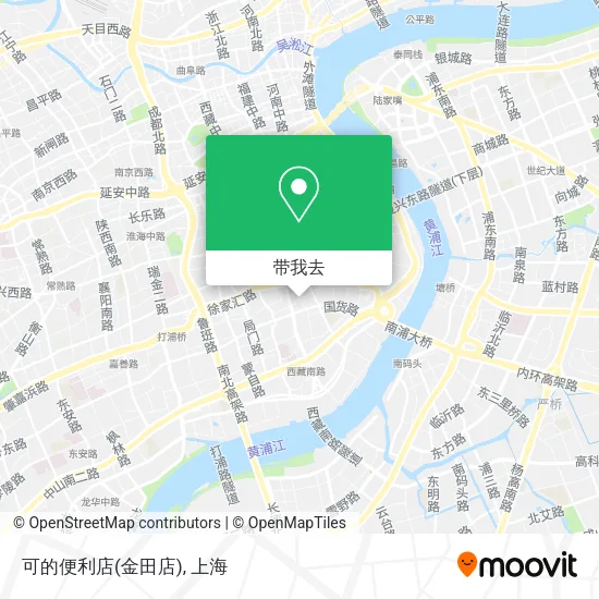 可的便利店(金田店)地图