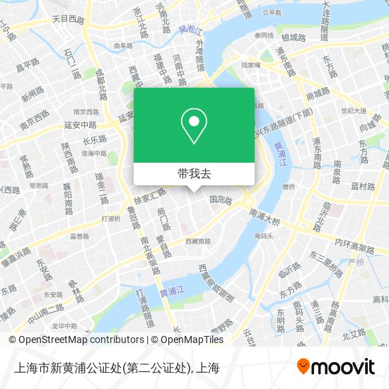 上海市新黄浦公证处(第二公证处)地图