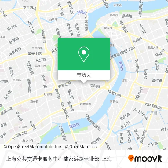 上海公共交通卡服务中心陆家浜路营业部地图