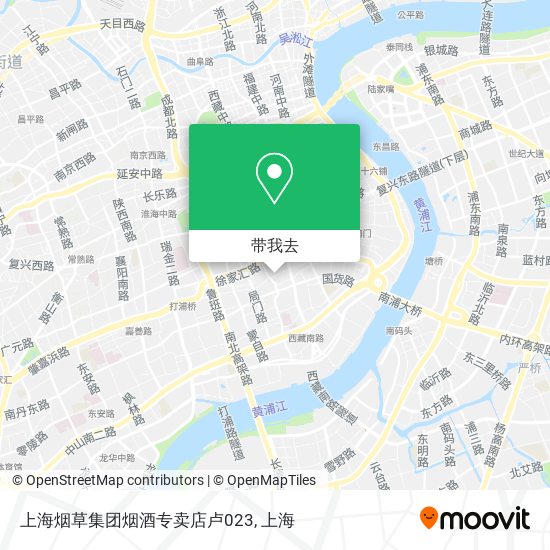 上海烟草集团烟酒专卖店卢023地图