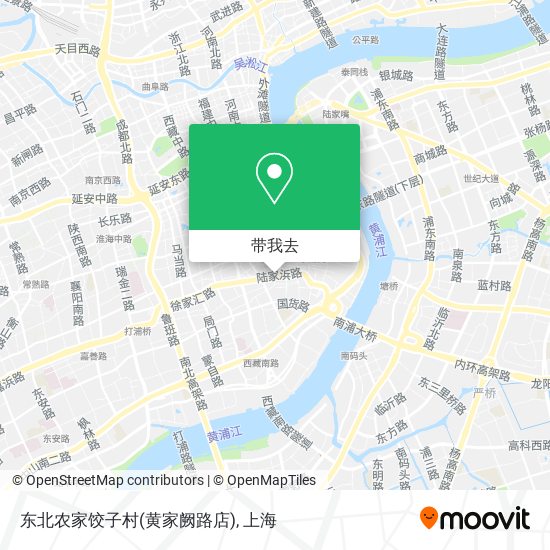 东北农家饺子村(黄家阙路店)地图