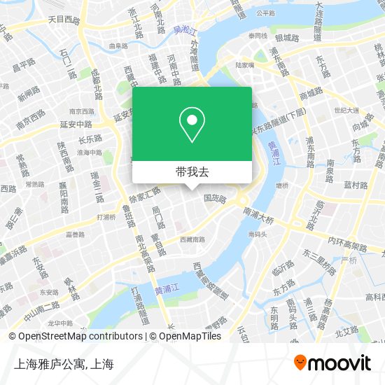 上海雅庐公寓地图
