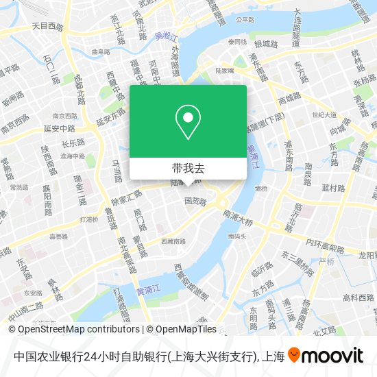 中国农业银行24小时自助银行(上海大兴街支行)地图
