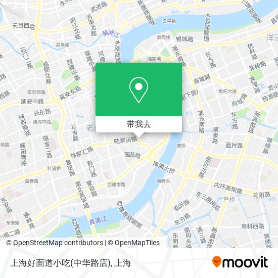 上海好面道小吃(中华路店)地图