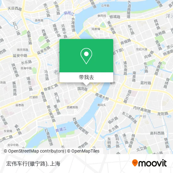 宏伟车行(徽宁路)地图