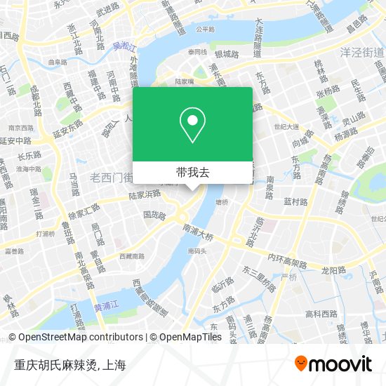 重庆胡氏麻辣烫地图