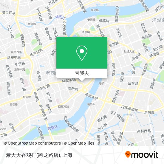 豪大大香鸡排(跨龙路店)地图