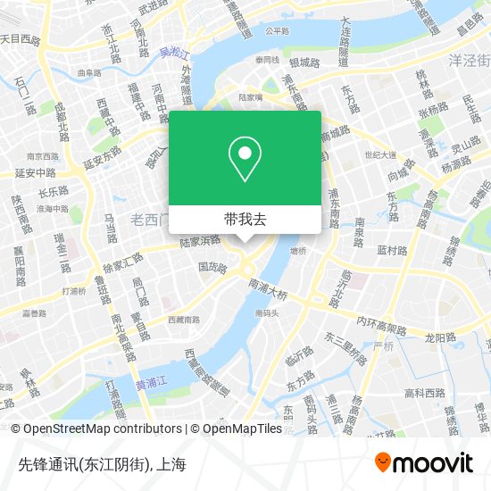 先锋通讯(东江阴街)地图