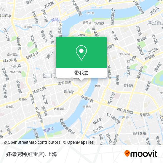 好德便利(红雷店)地图