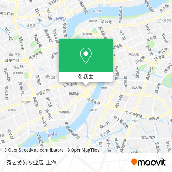 秀艺烫染专业店地图