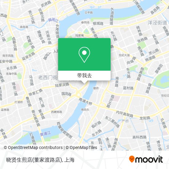 晓贤生煎店(董家渡路店)地图